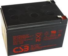 Akumulátor (baterie) CSB GP12120 F2, 12V, 12Ah, Faston 250, široký