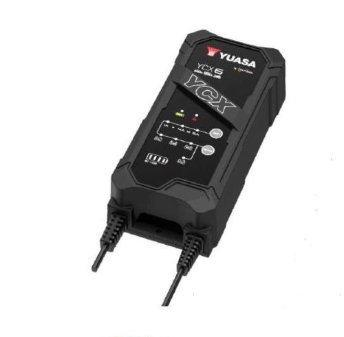 Nabíječka Yuasa YCX6; 12 V, 6 A, 9 stupňů nabíjení