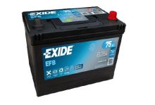 Autobaterie EXIDE Start-Stop EFB, 12V, 75Ah, 750A, EL754