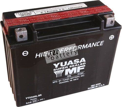 Motobaterie YUASA YTX24HL-BS, 12V, 21Ah