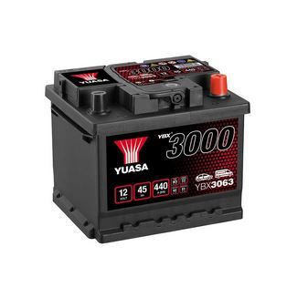 Autobaterie Yuasa YBX3000, 45Ah, 12V, 440A (YBX3063) (1)