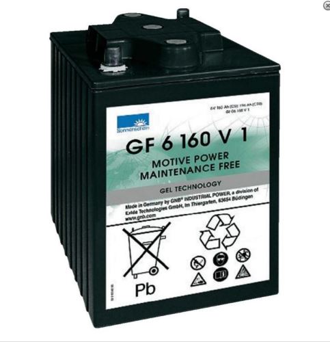 Trakční gelová baterie Sonnenschein GF 06 160 V 1, 6V, 196Ah