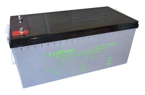 Akumulátor (baterie) Leaftron LTG12-200, 12V - 200Ah, cyklická (1)