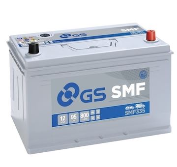 Autobaterie GS SMF/Yuasa 95Ah, 12V, 800A, SMF335