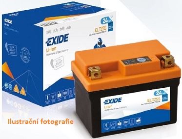Motobaterie EXIDE BIKE Li-Ion 4Ah, 12V, ELTZ10S