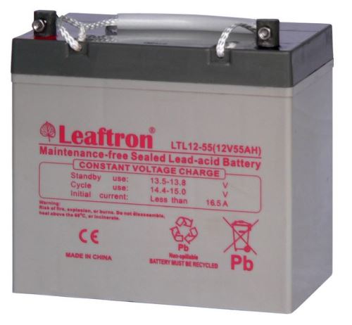 Akumulátor (baterie) Leaftron LTL12-55, 12V - 55Ah