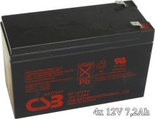 APC RBC25 - náhradní baterie ( 4 x CSB GP1272F2 )