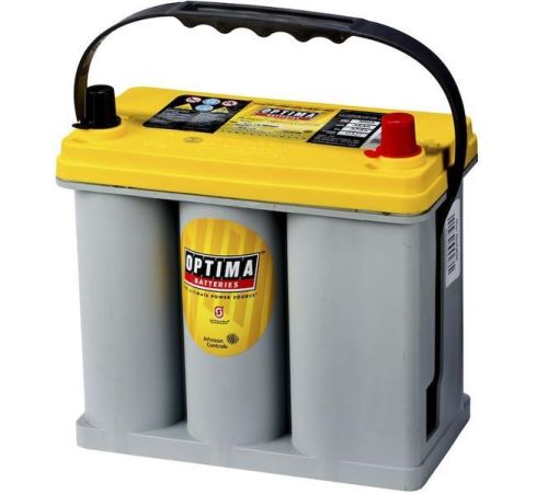 Autobaterie Optima Yellow Top R-2,7, 38Ah, 12V, 460A (8073-176)