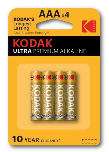 Baterie Kodak Ultra LR03, AAA, 1,5V, Alkaline, (Blistr 4ks)