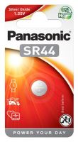 Baterie Panasonic SR44 (357), stříbro-oxidová 1,5V, (Blistr 1ks)