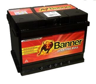 Autobaterie Banner Starting Bull 560 09, 60Ah, 12V, 480A (56009)