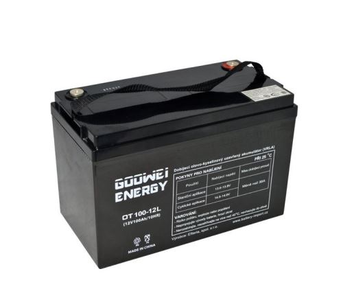 Trakční (gelová) baterie Goowei OTL100-12, 100Ah, 12V ( VRLA )