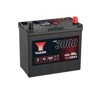Autobaterie Yuasa YBX3000, 45Ah, 12V, 400A (YBX3053) - Japan Pravá (1)