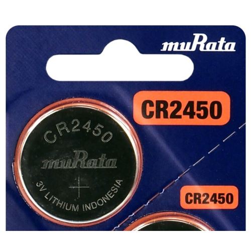 Baterie Murata CR2450, Lithium 3V, (Blistr 1ks)