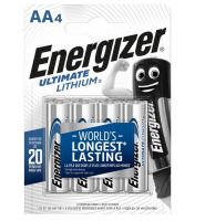 Baterie Energizer Ultimate AA, L91, Lithium, 35035752, (Blistr 4ks)