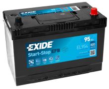 Autobaterie EXIDE Start-Stop EFB, 12V, 95Ah, 800A, EL954