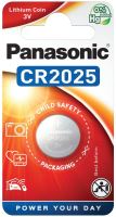 Baterie Panasonic CR2025, Lithium, 3V, (Blistr 1ks)
