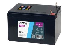 Autobaterie EXIDE EK143 Start-Stop Přídavná (Auxiliary), 12V, 14Ah, 80A (2)