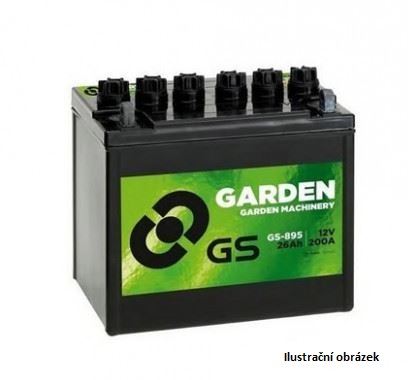 Baterie GS Garden 26Ah, 12V, baterie pro zahradní techniku
