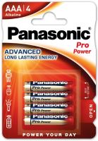 Baterie Panasonic Pro Power, LR03, AAA, (Blistr 4ks)