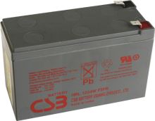 Akumulátor (baterie) CSB HRL1234W F2, 12V, 9Ah, Faston 250, široký