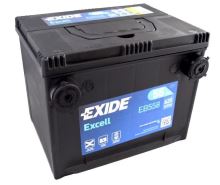 Autobaterie EXIDE Excell 12V, 55Ah, 620A, US, EB558