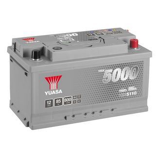 Autobaterie Yuasa Silver High Performance 85Ah, 12V, 800A (YBX5110) (1)