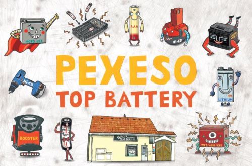 Naučné Pexeso Top Battery, Limitovaná edice