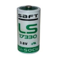 Baterie Saft LS17330 STD, 3,6V, (velikost 2/3A), 2100mAh, Lithium, 1ks