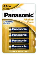 Baterie Panasonic Alkaline Power AA, LR6, (Blistr 4ks)