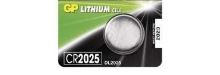 Baterie GP CR2025, Lithium, 3V, (Blistr 1ks)