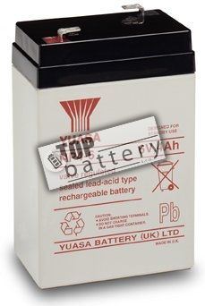 Záložní akumulátor (baterie) Yuasa NP 4-6 (4Ah, 6V)