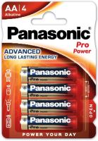 Baterie Panasonic Pro Power, LR6, AA, (Blistr 4ks)