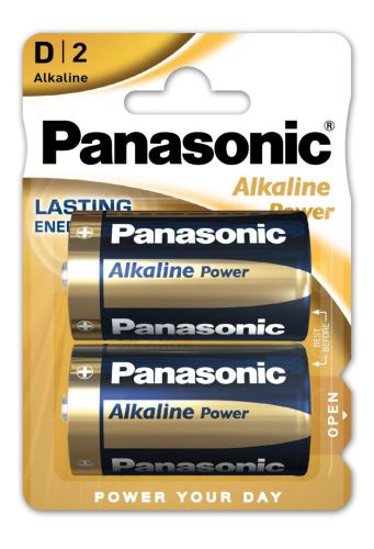 Baterie Panasonic Alkaline Power, LR20, D, (Blistr 2ks) (4)