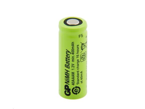 Akumulátor GP 40 AAAM, 2/3 AAA, 1,2V, 400mAh, Ni-MH, 1ks