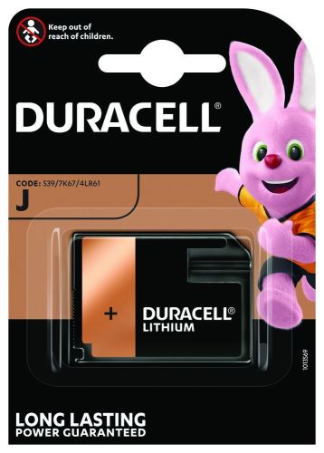 Baterie Duracell 4LR61 (J7K67), 6V, Alkalická, (Blistr 1ks)