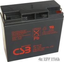 APC RBC11 - náhradní baterie ( 4 x CSB GP12170 )