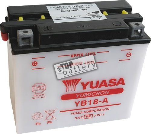 Motobaterie Yuasa YB18-A, 12V, 18Ah