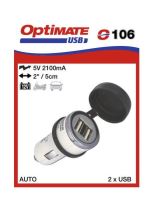 O106 příslušenství k Accumate a Optimate - USB s duálním výst. pro autozapalovač 2,1A