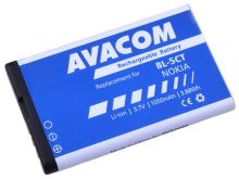 Baterie Avacom GSNO-BL5CT-S1050A pro Nokia BL-5CT, 1050mAh, Li-ion