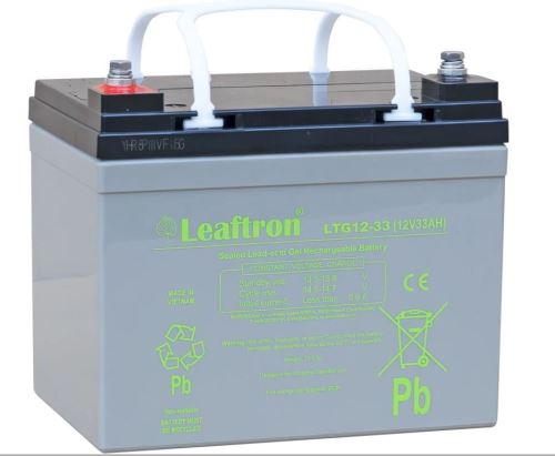 Akumulátor (baterie) Leaftron LTG12-33, 12V - 33Ah, cyklická