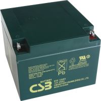 Akumulátor (baterie) CSB EVX12260, 12V, 26Ah, zapuštěný závit M5