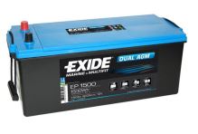 Trakční baterie EXIDE DUAL AGM, 12V, 180Ah, EP1500