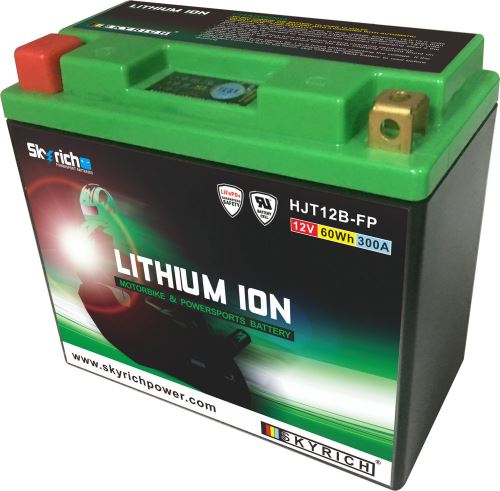 Motobaterie Skyrich HJT12B-FP Lithium (12V, 4,8Ah, 300A, 60Wh)