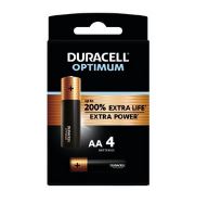 Baterie Duracell Optimum, AA, LR06, alkaline (Blistr 4ks)
