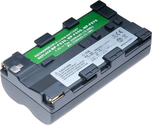 Baterie Sony NP-F530, 7,2V (7,4V), 2300mAh, 16,5Wh