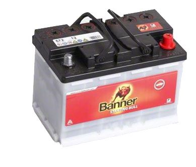 Autobaterie Banner Starting Bull 572 12, 72Ah, 12V, 640A ( 57212 )