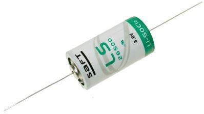 Baterie Saft LS26500 CNA, 3,6V, (velikost C), 7700mAh, Lithium, s vývody 1ks