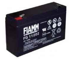 Olověný akumulátor Fiamm FG11202, 12Ah, 6V, (faston 250)