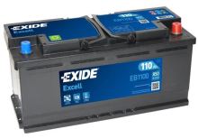 Autobaterie EXIDE Excell 12V, 110Ah, 850A, EB1100